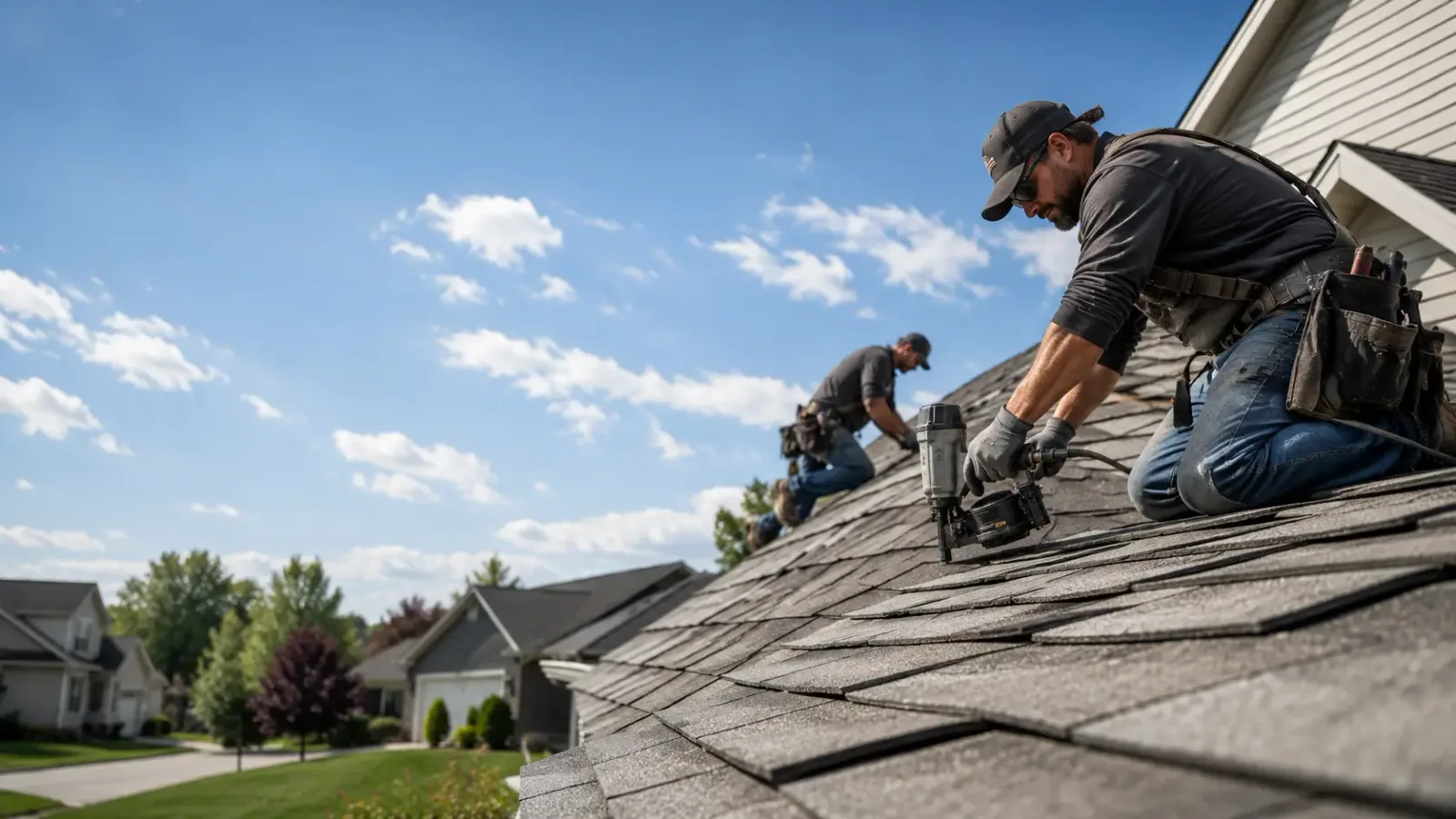 Storm Damage Roof Repair in Brownstown, IL near me